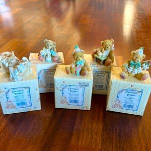 Cherished Teddies collectible birthday bears